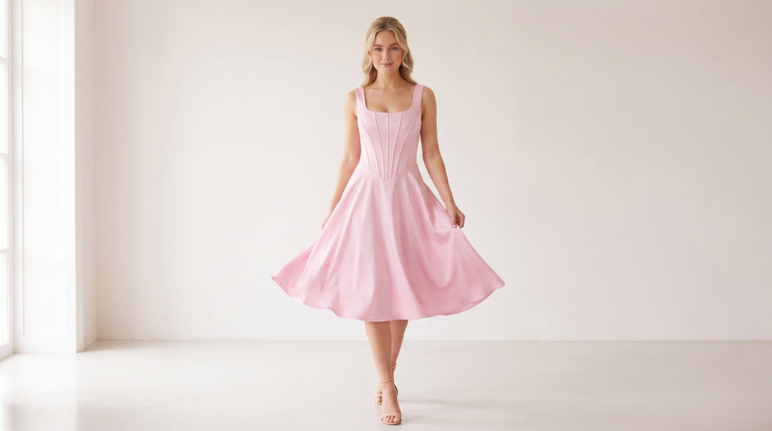 11 Best Pink Corset Dresses to Shop Right Now
