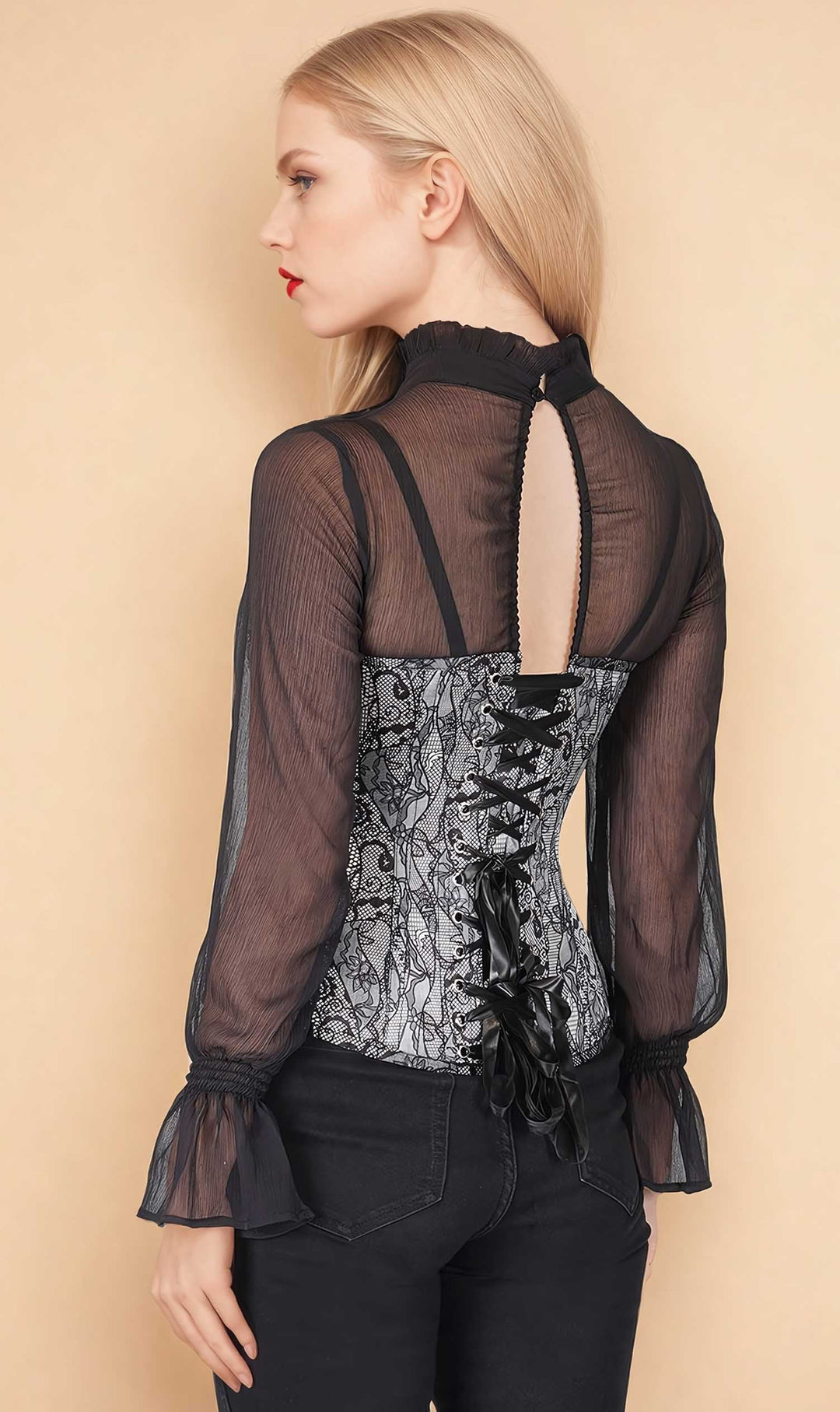 Pietro Overbust Satin Corset