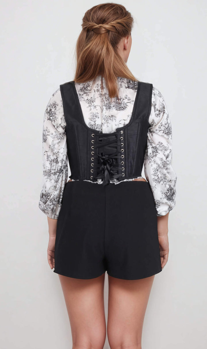 Elyyse Black Underbust Corset