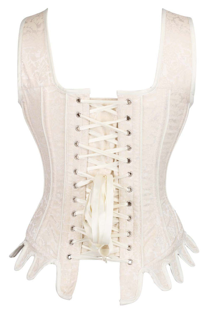 Blakelynn Ivory Overbust Corset