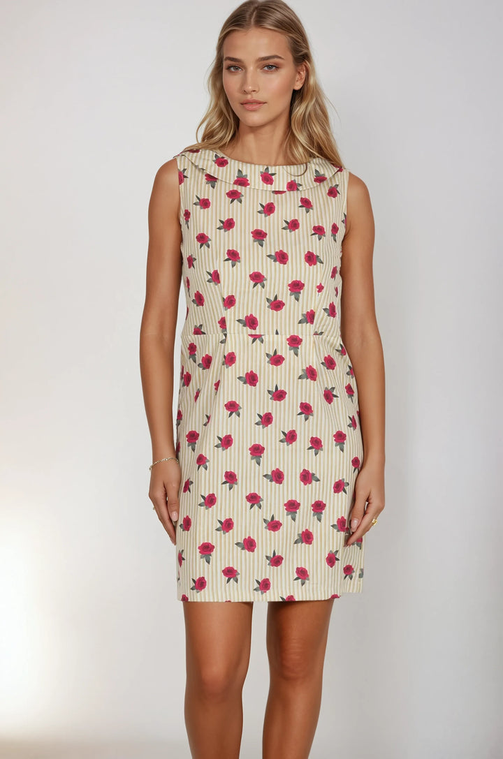 Moana Abstract Printed Dress
