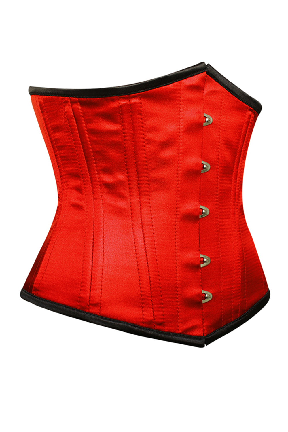 Josepha Red Satin Waist Training Underbust Corset