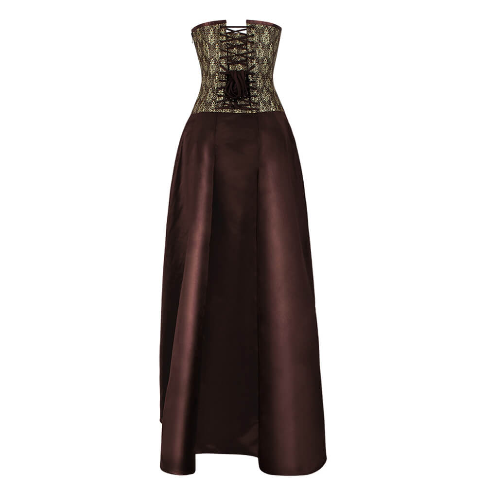 Katharina Overbust Steampunk Corset Dress