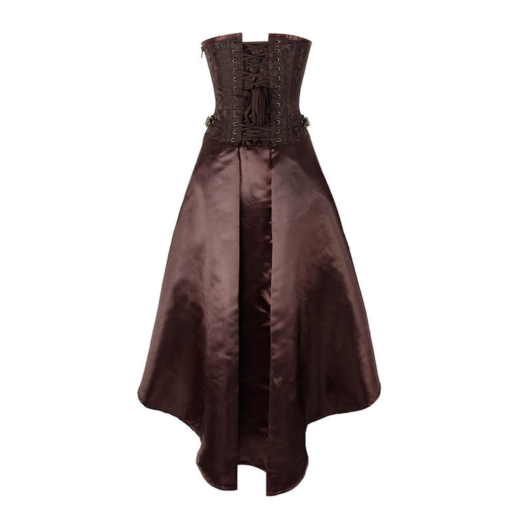 Trennen Steel Boned Steampunk Corset  Dress