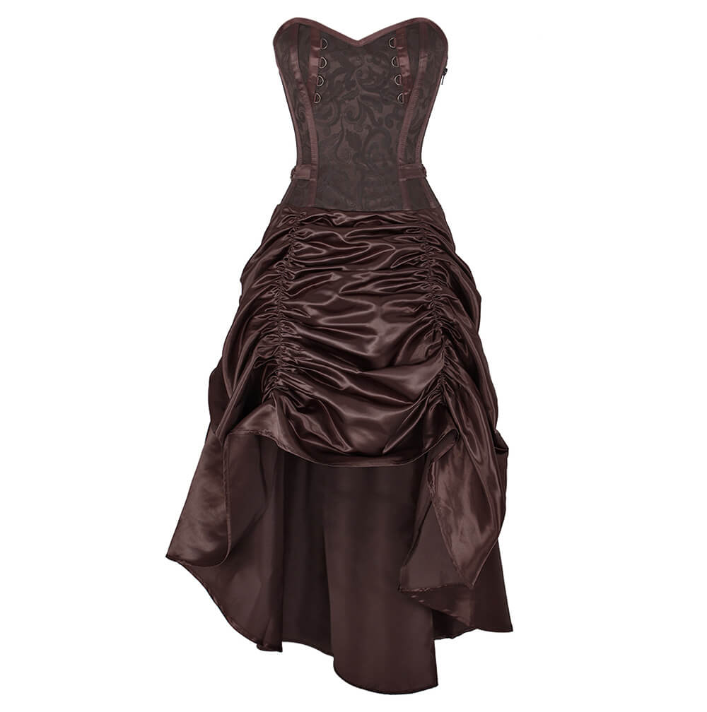 Barnardel Steampunk Brocade Corset Dress