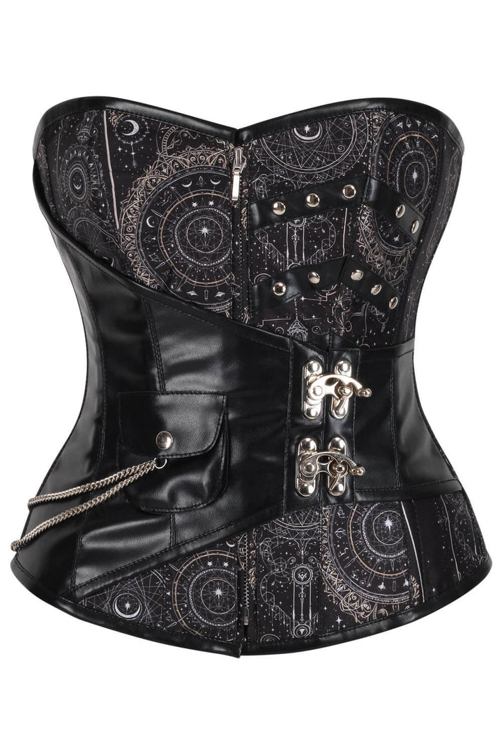 Starlena Celestial Steampunk Overbust Corset
