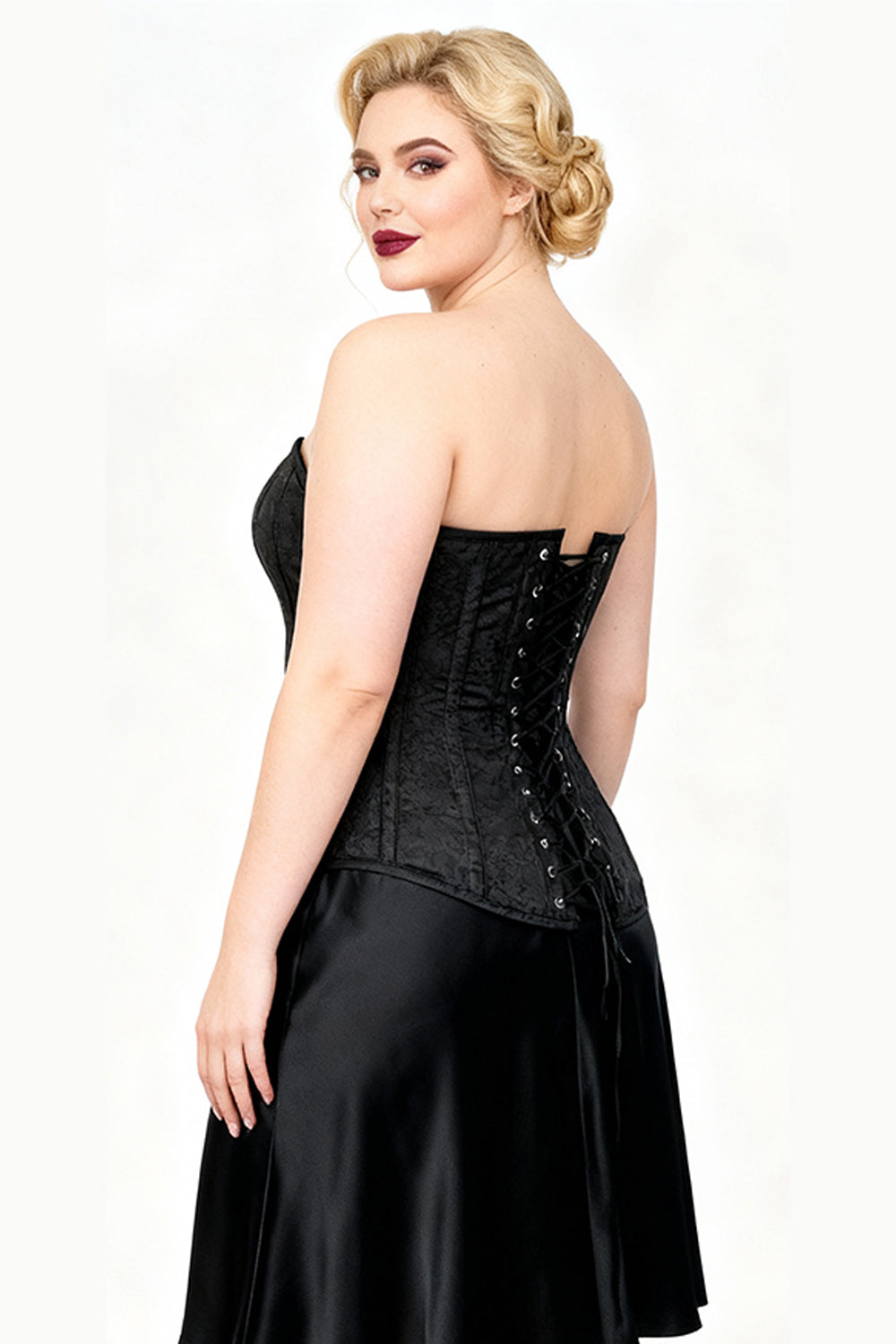 Blaise Overbust Black Corset