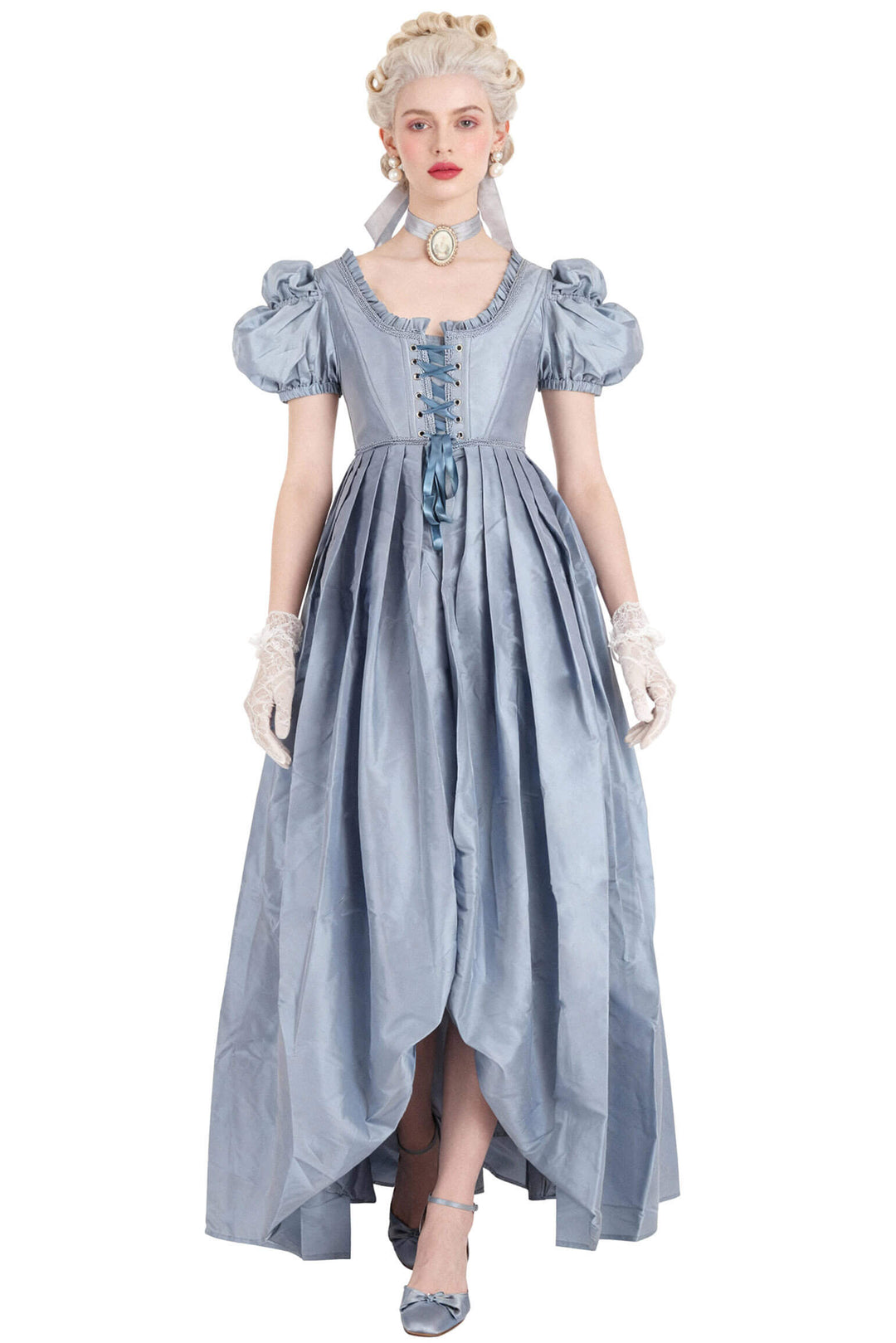Midori Rococo Overbust Guinevere Corset Dress - view 4 | LUXE NOIR