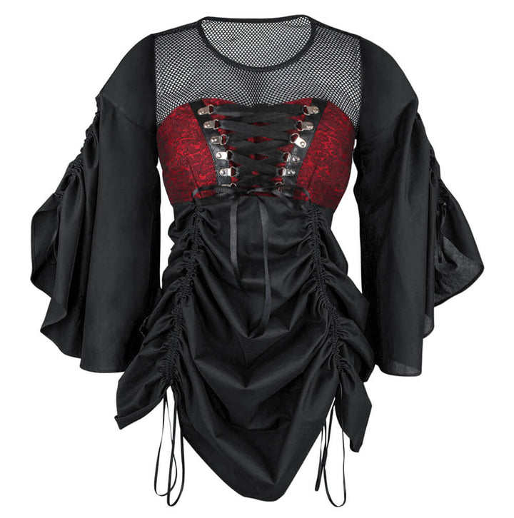 Eloine Steampunk Inspired Top Cum Dress