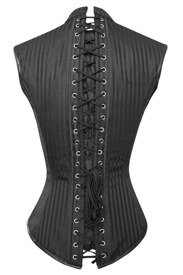 Hilary Steampunk Underbust Corset with Shoulder Straps