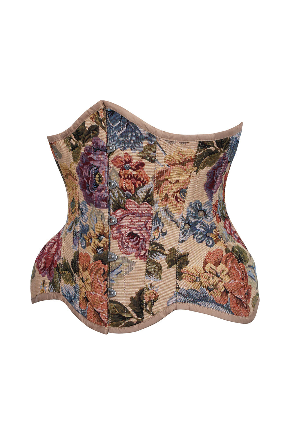 Steele Brocade Curvy Corset