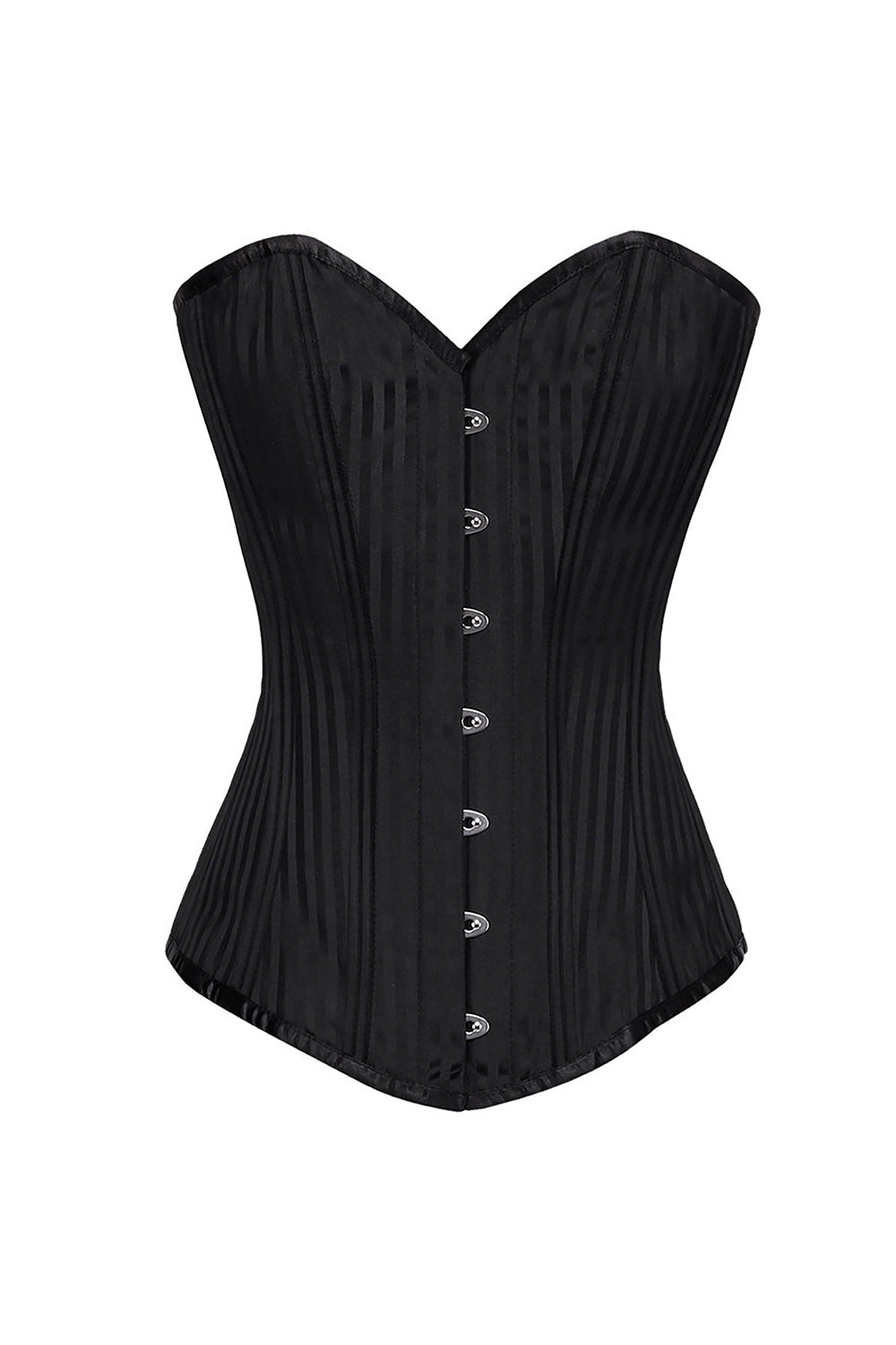 Zeke Waist Training Brocade Steel Boned Corset