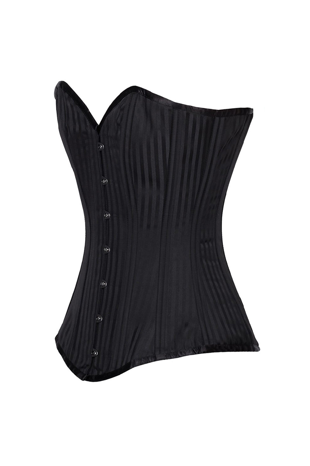 Zeke Waist Training Brocade Steel Boned Corset