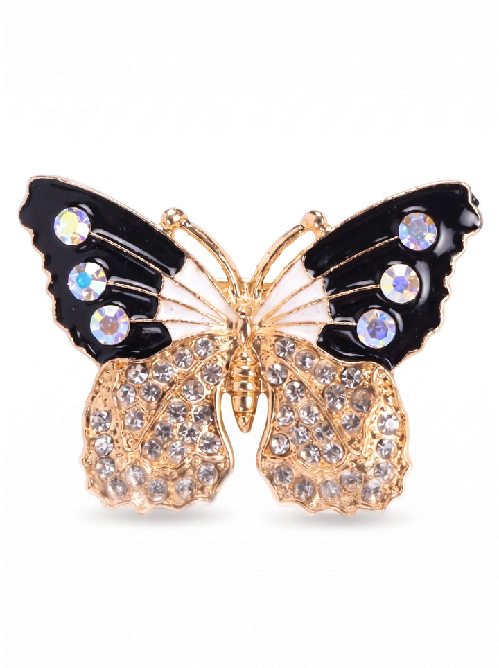 Midnight Flutter Butterfly Brooch