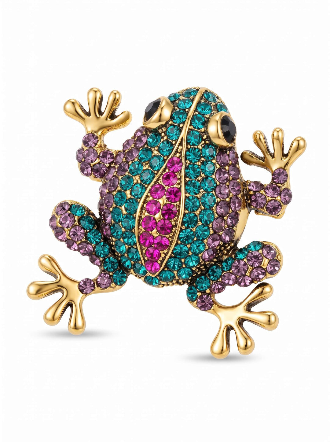 Rainforest Spark Frog Brooch
