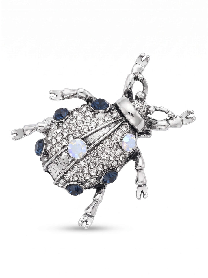 Twilight Beetle Brooch