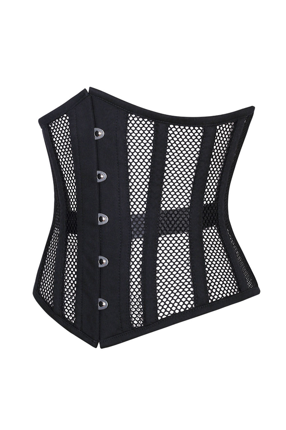 Midnight Black Hetty Underbust Corset