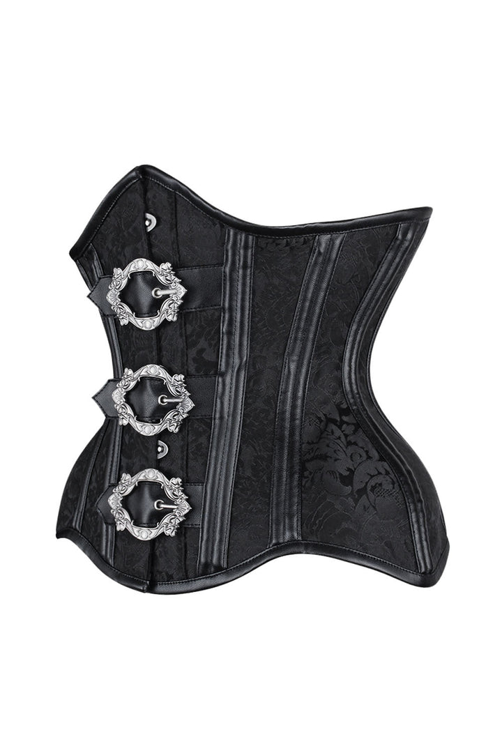 Midnight Black Zaylee Waist Training Corset