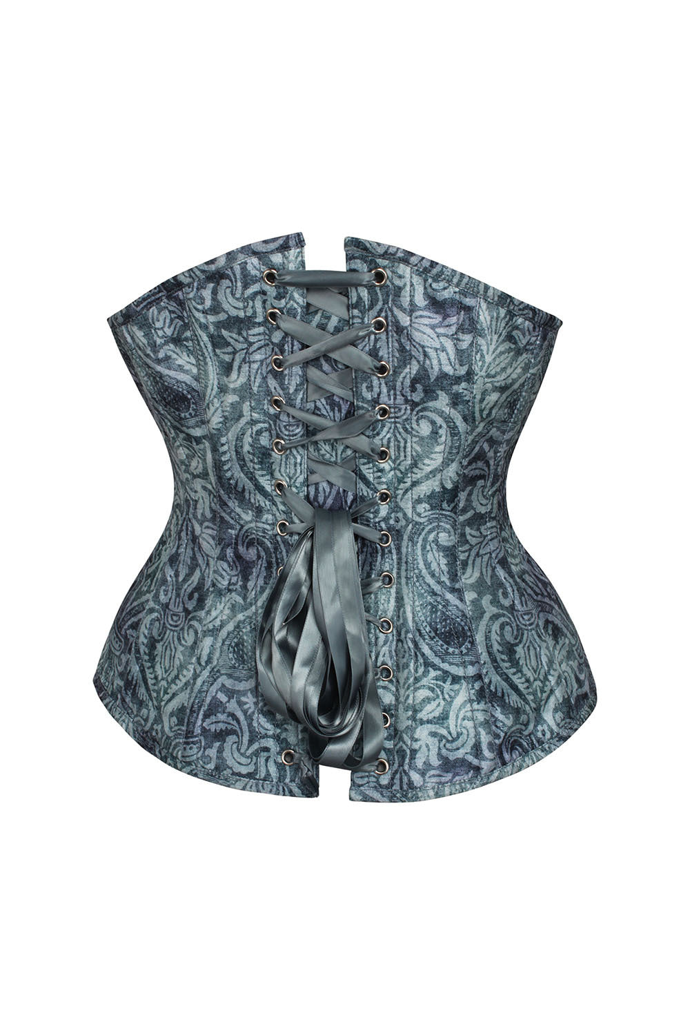 Sage Baroque Meria Overbust Corset with Detachable Sleeves