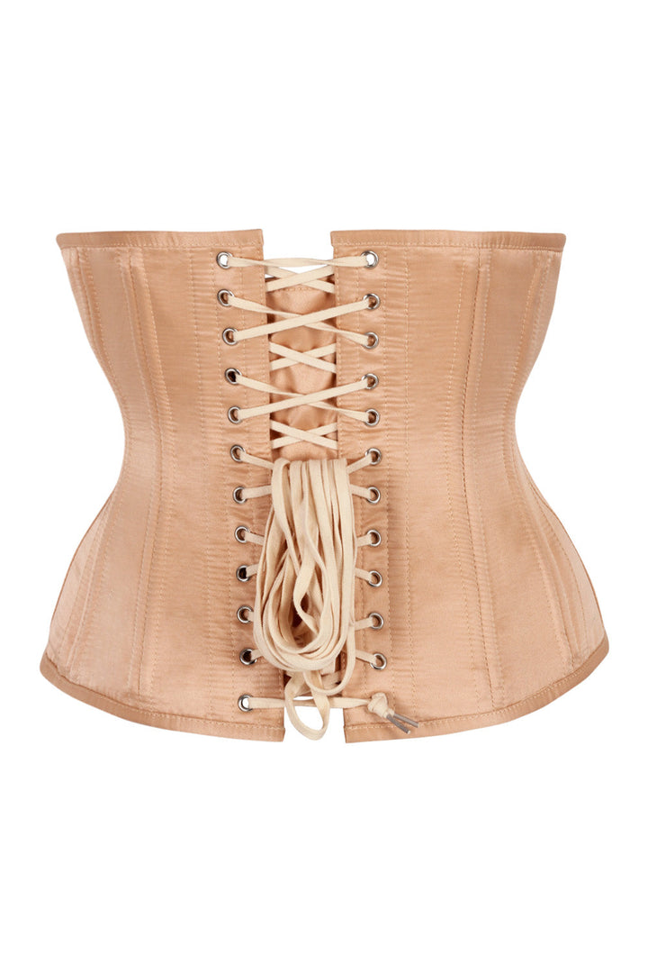 Nude Dannee Waist Training Steel Boned Corset