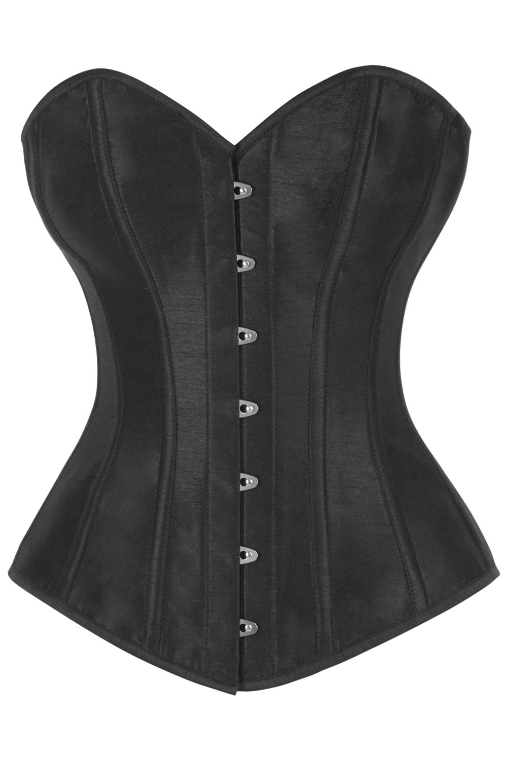 Midnight Black Navya Gothic Overbust Corset