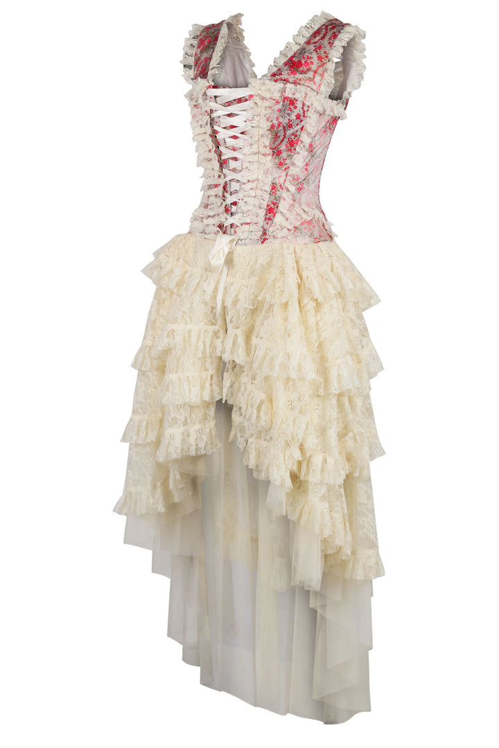 Blush Rose Anastasia Rococo Taffeta Corset Dress