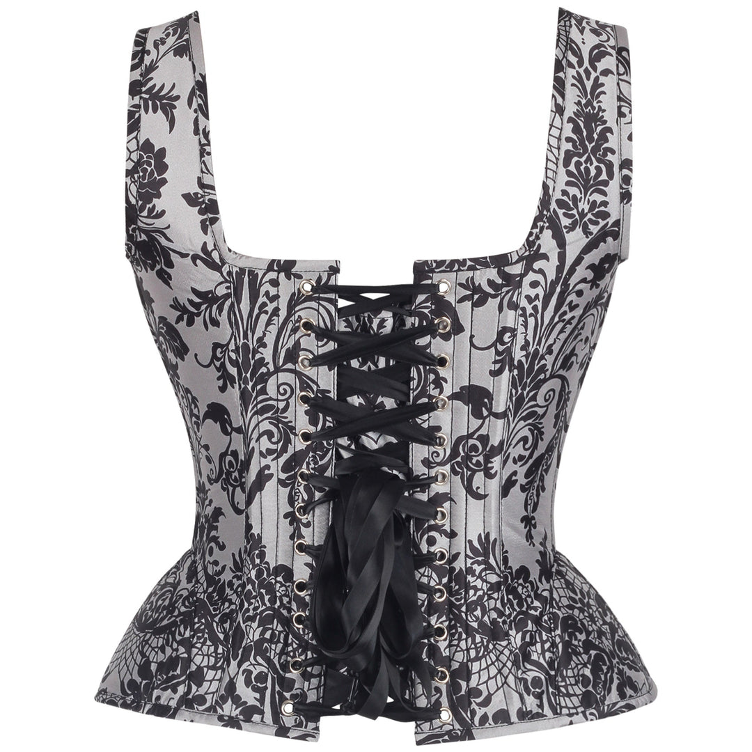 Chelsie Midnight Lace Tapestry Corset