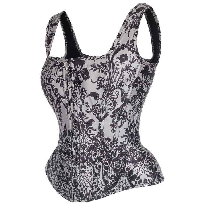 Chelsie Midnight Lace Tapestry Corset