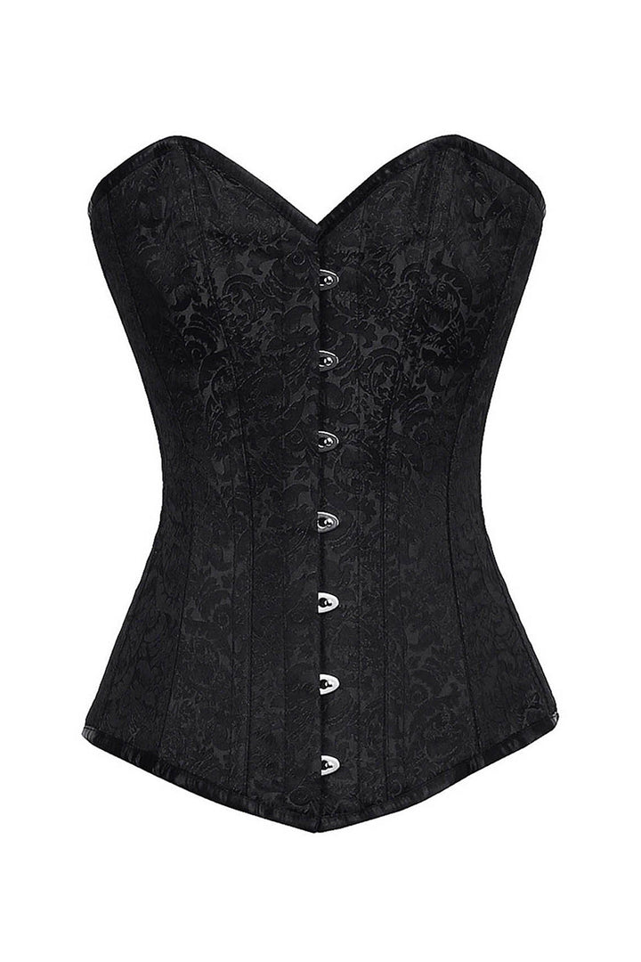 Regina Black Gothic Overbust Corset