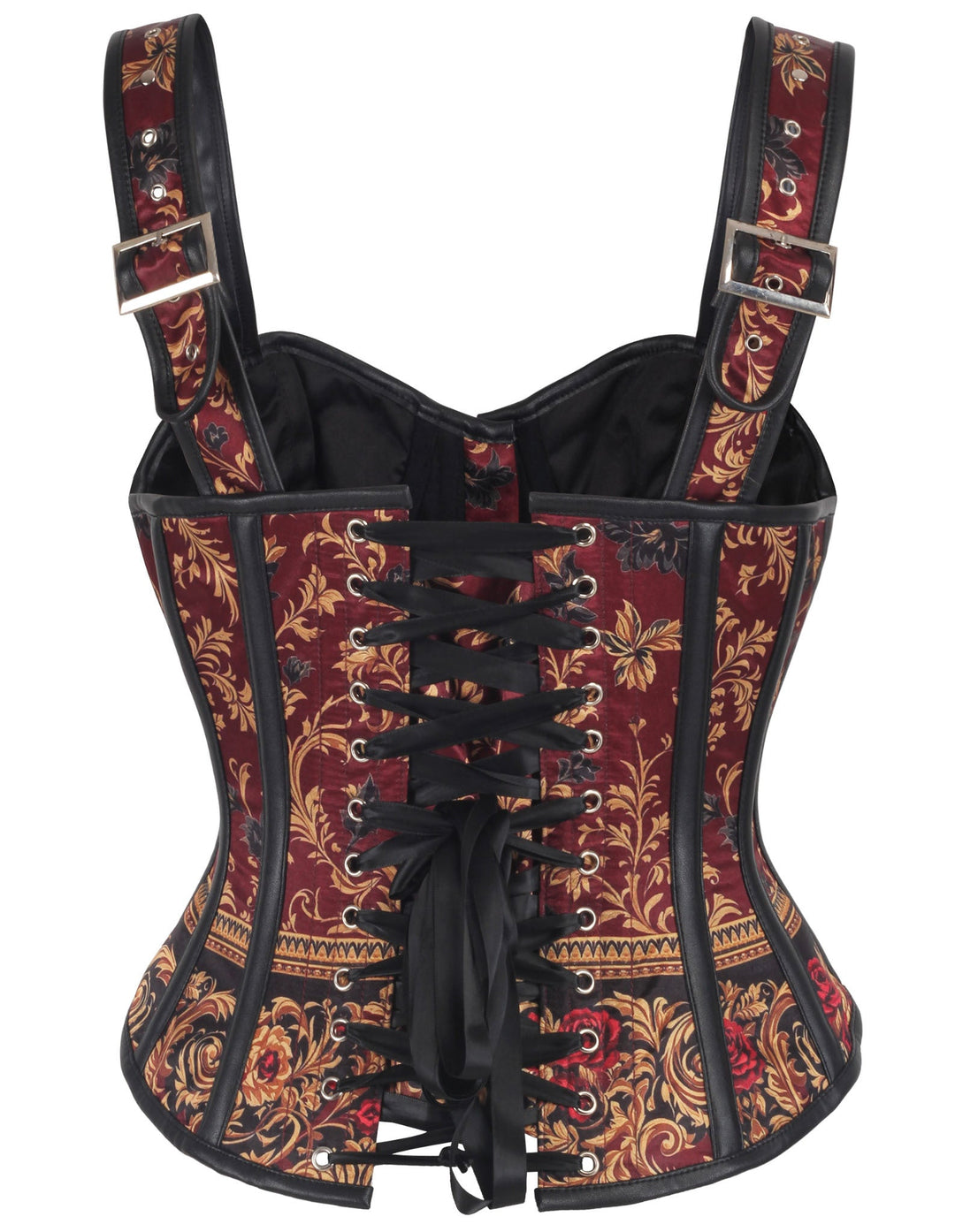 Dayle Baroque Inspired Crimson Corset