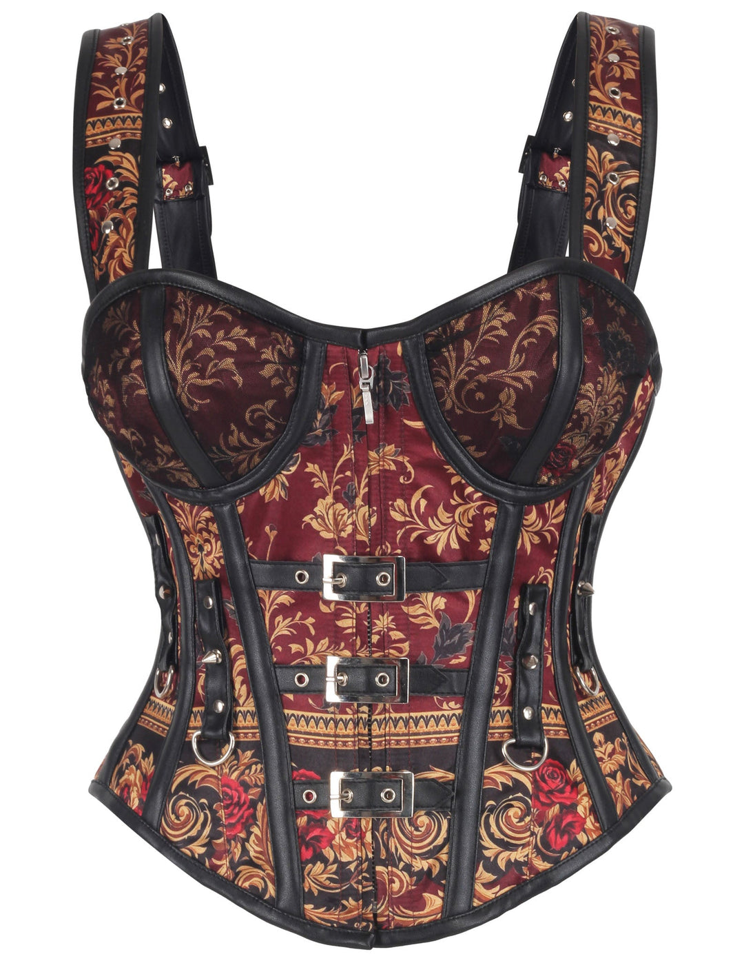Dayle Baroque Inspired Crimson Corset