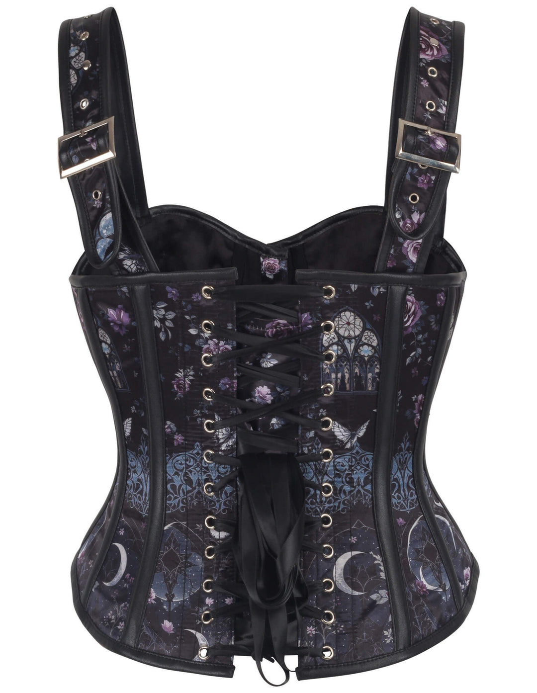 Breina Celestial and Gothic Floral Corset