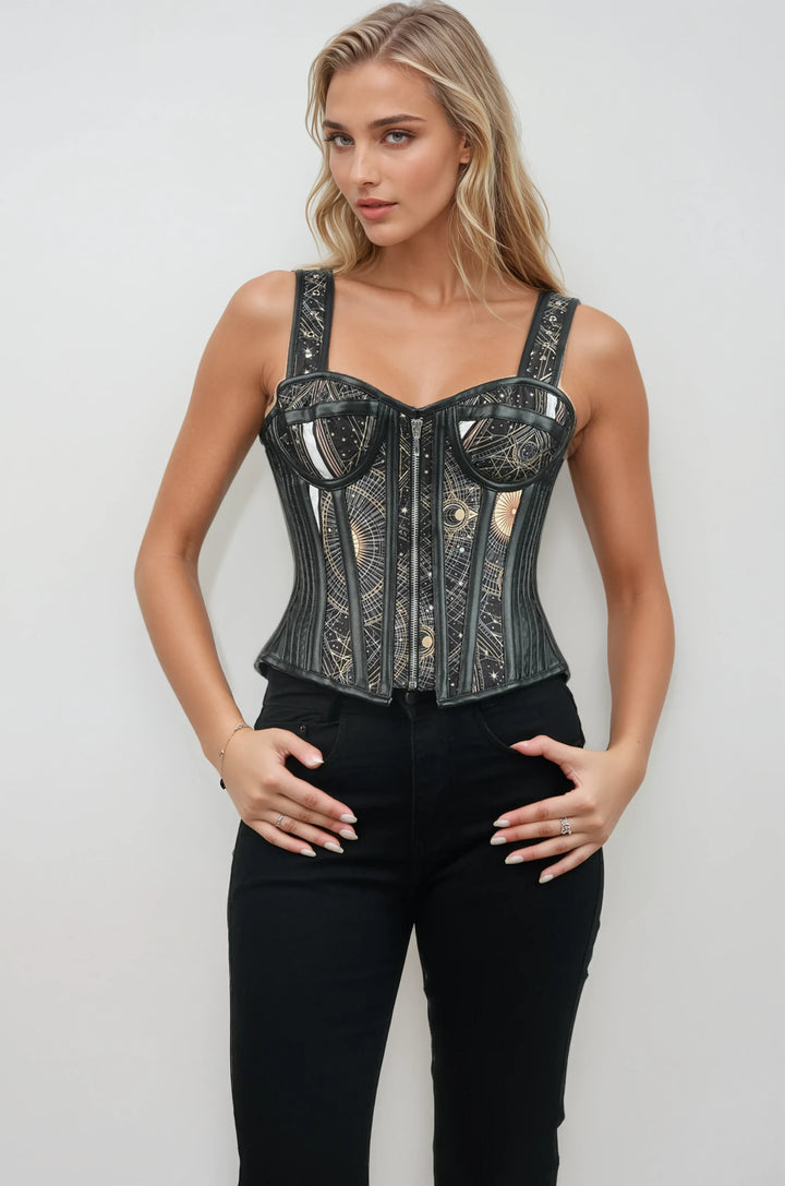 Perry Celestial Chart Overbust Corset