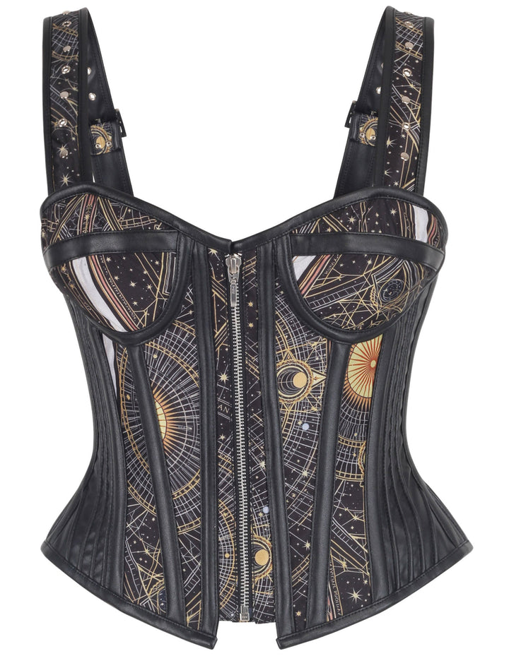 Perry Celestial Chart Overbust Corset