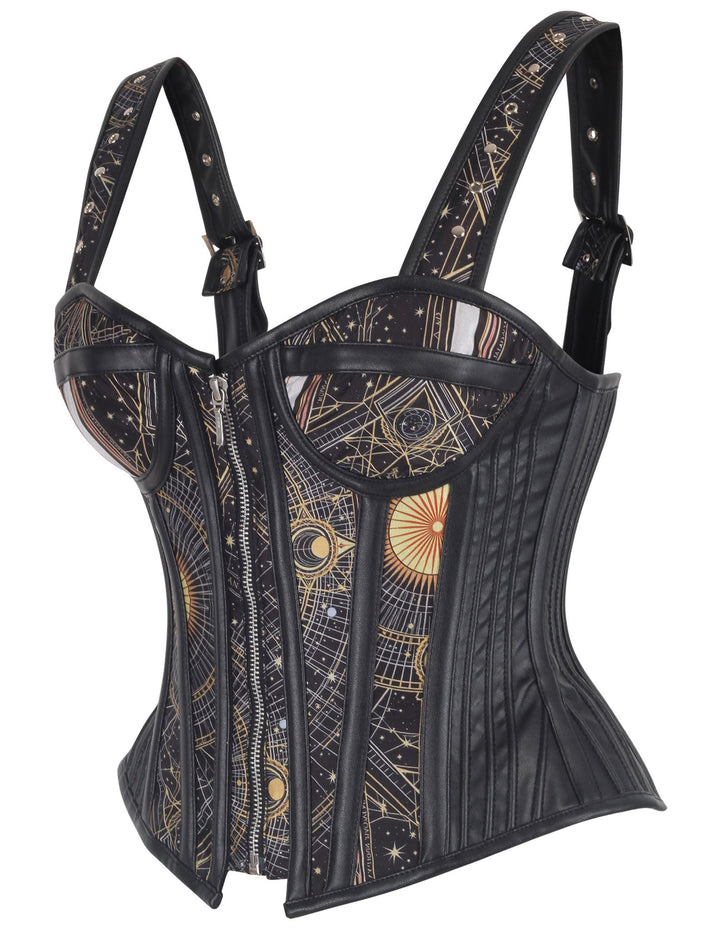 Perry Celestial Chart Overbust Corset