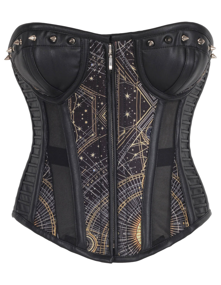 Chesleigh Celestial Geometry Overbust Corset