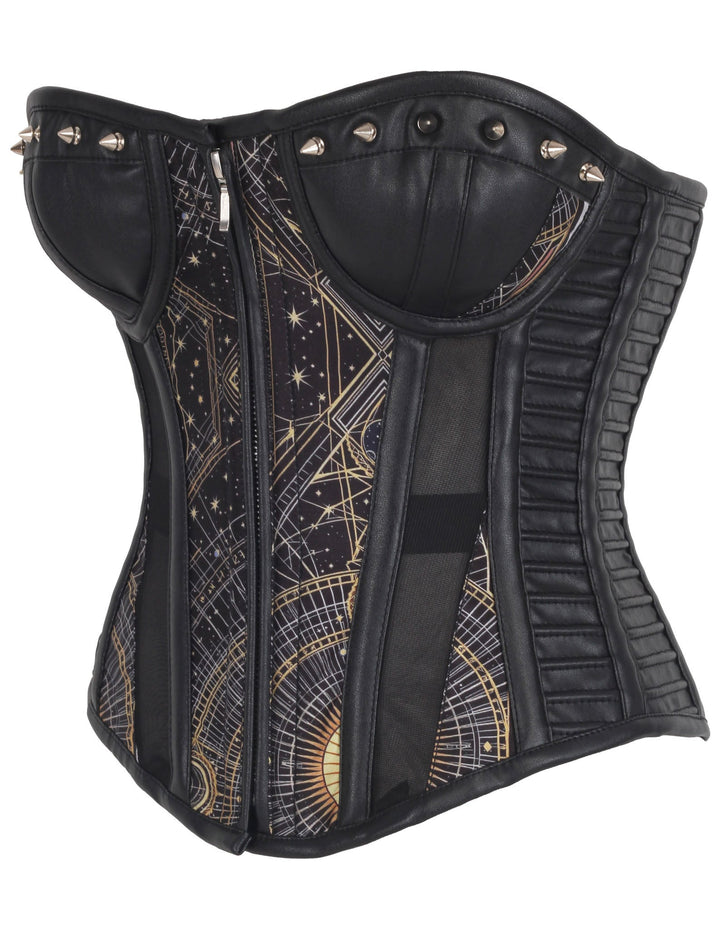 Chesleigh Celestial Geometry Overbust Corset