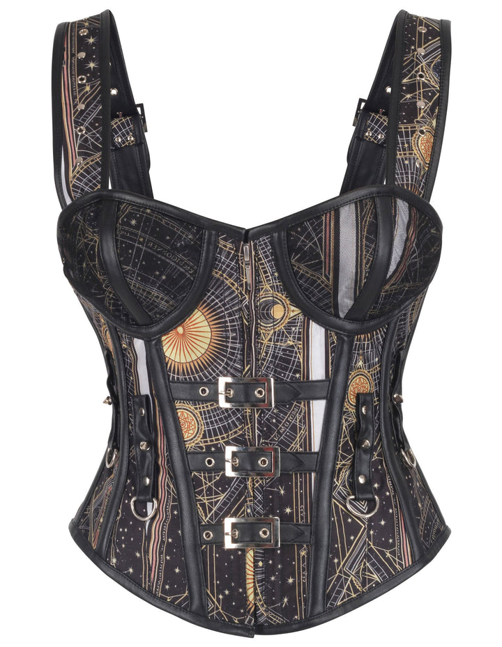 Janissa Astrological and Geometric Corset