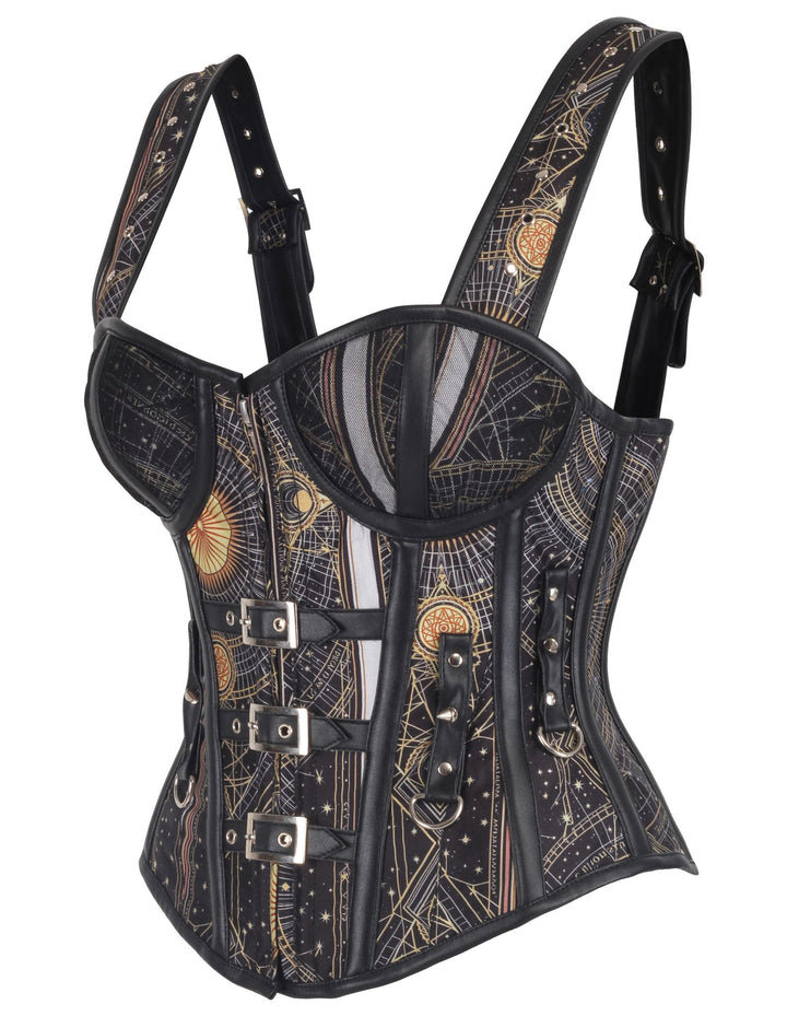 Janissa Astrological and Geometric Corset
