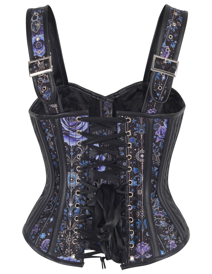 Teonna Twilight Garden Overbust Corset