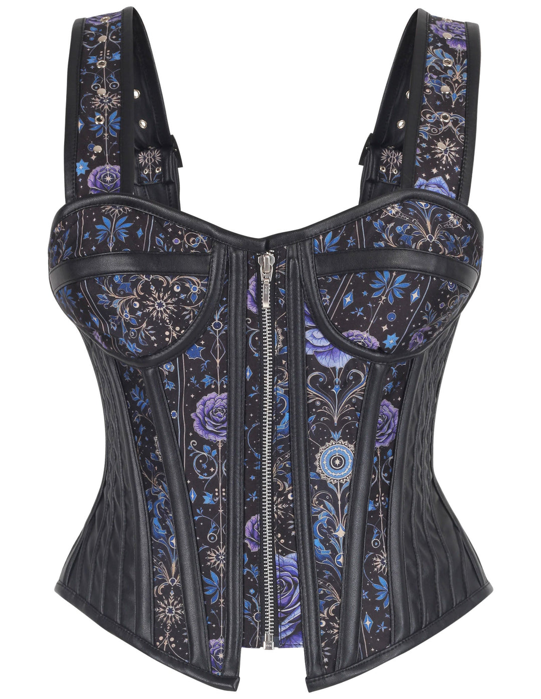 Teonna Twilight Garden Overbust Corset