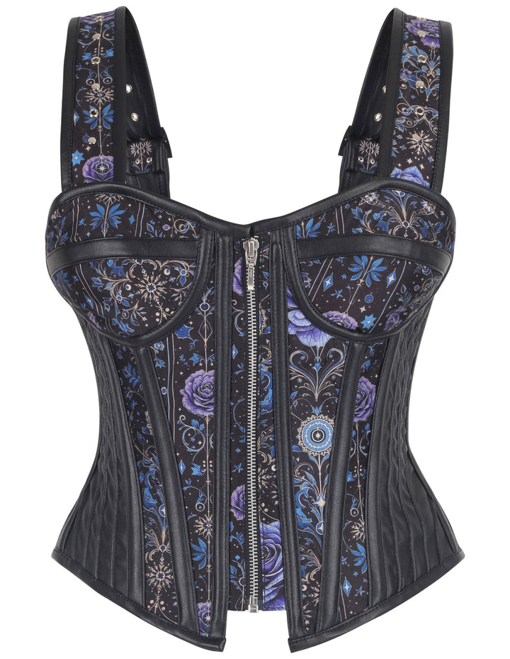 Teonna Twilight Garden Overbust Corset