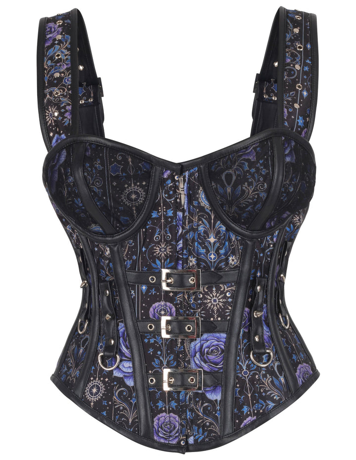 Merrill Mystical Floral and Ornamental Corset