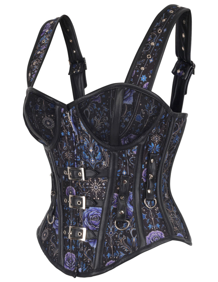 Merrill Mystical Floral and Ornamental Corset