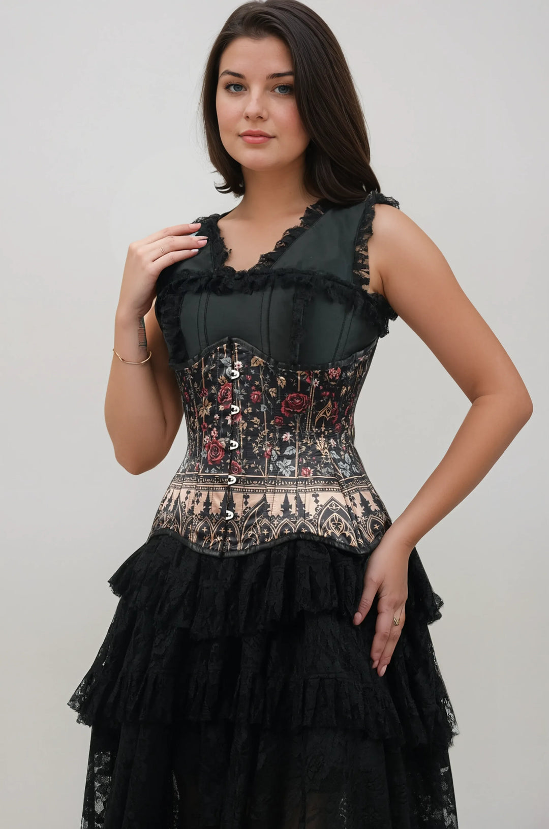 Brenley Rose Curvy Underbust Corset