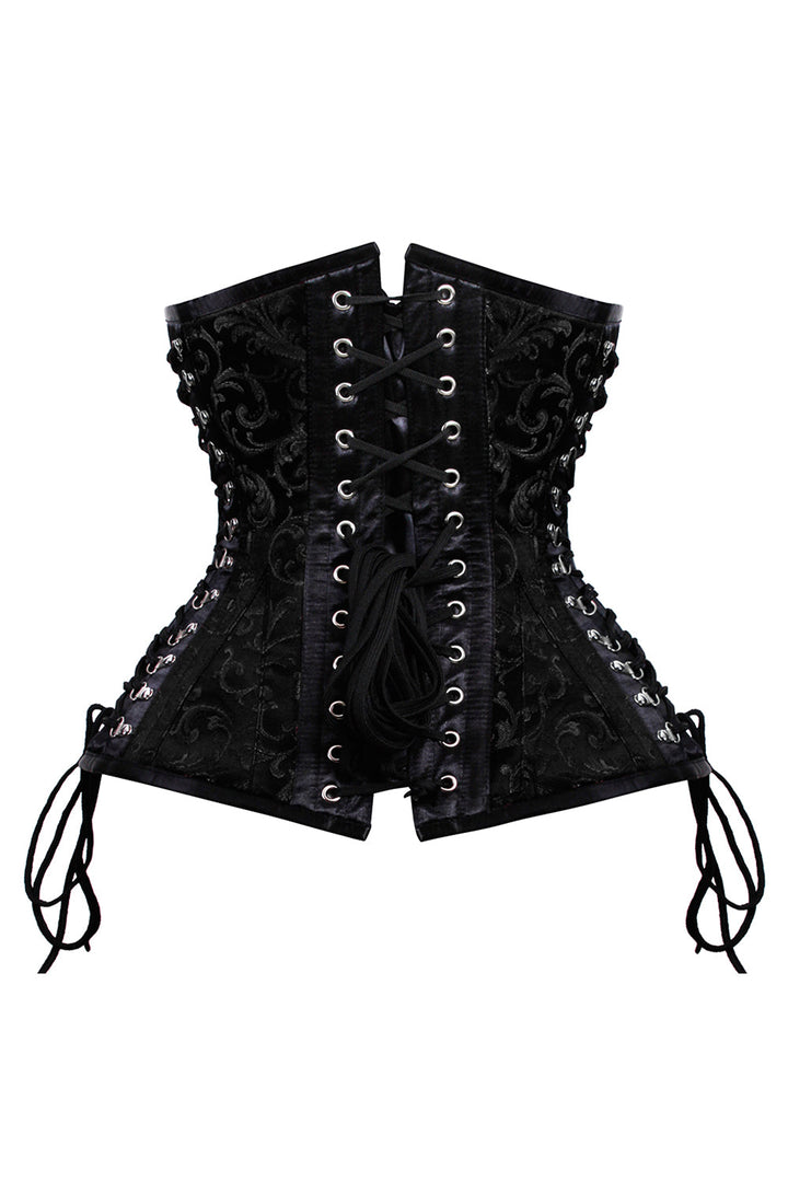 Emerson Criss Cross Underbust Gothic Corset