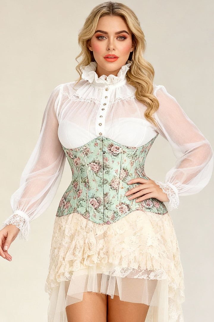 Ryleigh Victorian Inspired Curvy Waist Training Corset