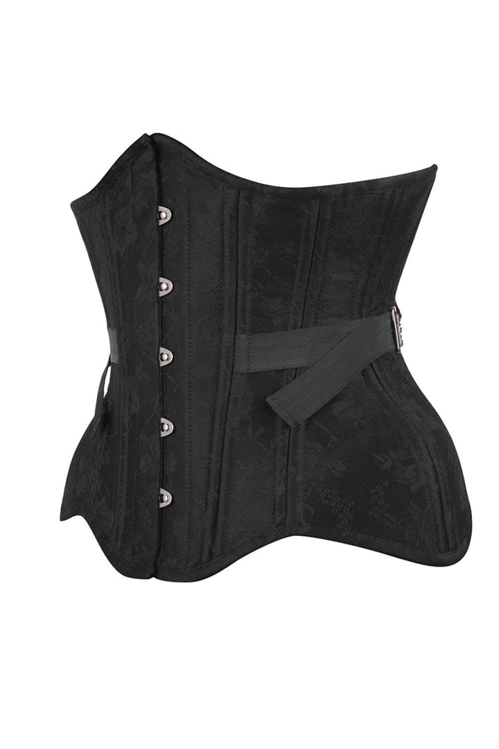 Ashley Curvy Waist Training Corset with Fan Lacing